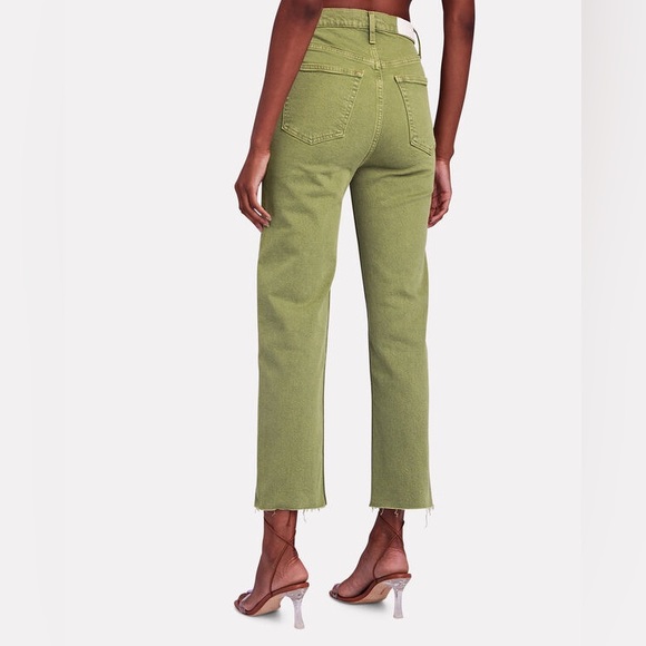 RE/DONE
70s High-Rise Stove Pipe Jeans - Washed Sage - Picture 5 of 12